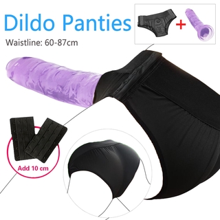 Wearable Strapon Dildo for Lesbian G spot Stimulator Adult Sex Toys Panties Strap On Penis Pants Sex