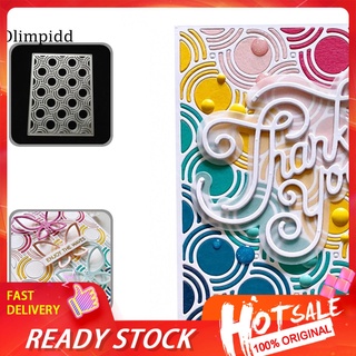 [Ready stock] Unique Template Mould Scrapbooking Template Mould Easy Use Kids DIY Tools