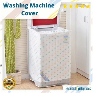 Waterproof Washing Machine Zippered Top Load Dust Storage Cover, Dust-proof