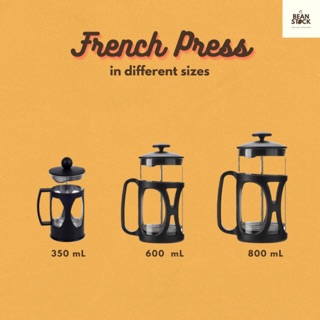 French Press (350/600/800mL) - Beanstock