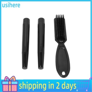 Usihere Hair Comb Household Beard Pencil Filler Waterproof Sweatproof Long Lasting Pen Brush Styling Tool