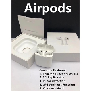 Ready Stock Airpods 2 Airpods 3 1:1 copy advanced rename GPS wireless charging Airpod Bluetooth headset