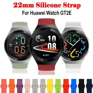 22mm Silicone Strap For Huawei watch GT 2E band huawei GT 2 46mm Breathable Watchbands Sports Silicone Strap