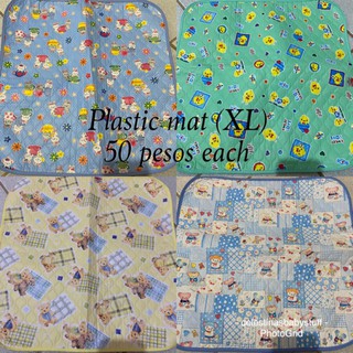 Baby safety Baby diaper ❥Printed diaper changing pad / plastic mat / for after bath B✩