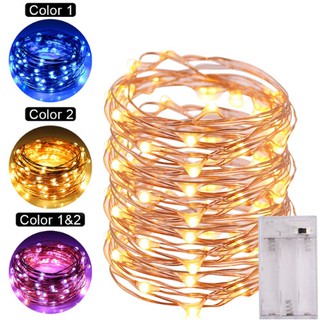 2/3M 20/30LED String Copper Wire Fairy Light Battery Powered (1)