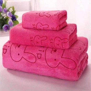 3 in 1 Soft And Comfortable Cotton Towel Good Quality