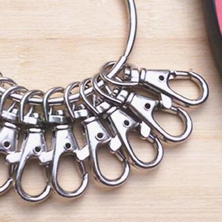 20X Swivel Trigger Clips Snap Hooks Lobster Clasp Keychain Bag Craft DIY Finding
