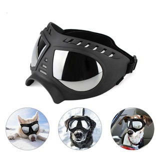 Cool Dog Sunglasses UV Protection Windproof Goggles Pet Eye Wear Medium Large Dog Swimming Skating G