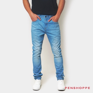 Penshoppe Men's Powerflex Jeans (Light Blue)