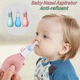 Baby Nasal Aspirator anti-refluent Infant Reusable Nasal Mucus Suction Baby Nose Cleaner Snot Sucker Nasal Aspirator