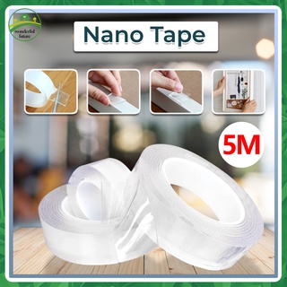 1/3/5m Clear Nano Tape Double-Sided Strongly Sticky Adhesive Traceless Washable Tapes Strips (1)