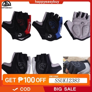 lowest price Cycling Bicycle Motorcycle Sport Gel Half Finger Gloves