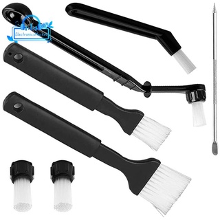 7 Pcs Cleaning Brush Set, Practical Brush for Cleaning Coffee Machine, Coffee Grinder and Other Home Kitchen Accessories