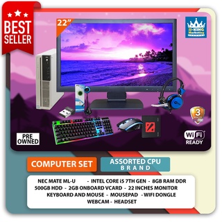 Intel Core i5 / 8gb Ram / 500gb Hdd / 17 Inches Monitor / Keyboard and mouse "Computer set Package"