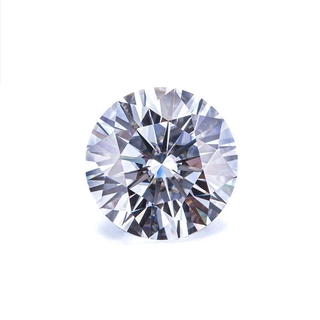 Maudie 10ct Top Quality Super White D 5ct Real Moissanite Diamond Round Cut real K gold DIY Loose Gemstone Stones Fine Jewelry Wholesale