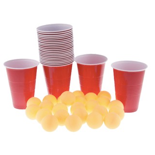 Beer Pong Drinking Game Set for Parties