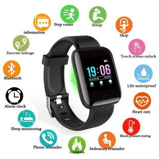 D13 Smart Watch Blood Pressure Waterproof Heart Rate Monitor Fitness Tracker Sport For Android IOS (1)