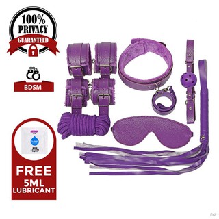 ✜✱Secret Corner 50 Shades of Grey BDSM Bondage Set Kinky Sex Toy - Purple
