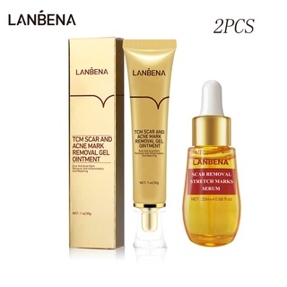 LANBENA Acne Scar Remove Serum Acne Treatment Cream Skin Repair Stretch Marks Anti Acne Blackhead