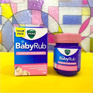 VICKS Baby Rub (8g/20g) Comfort for Babies