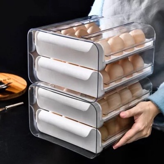 32 grids Egg container egg storage egg tray drawer egg drawer 32 grids egg container