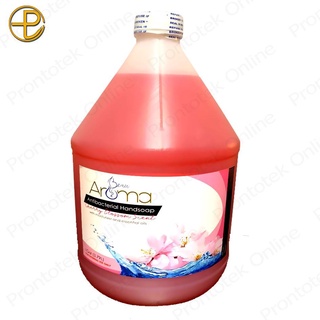 Hand Care☫✤♂Beau Aroma Antibacterial Liquid Hand Soap with Essential Oils 1 gallon (Cherry Blossom)