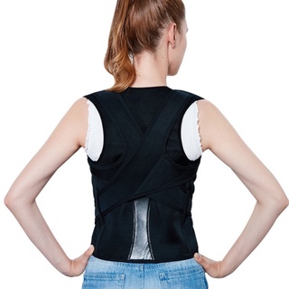 Junlaikang Adjustable Posture Corrector for Men Women Back Brace Clavicle Support Belt (1)