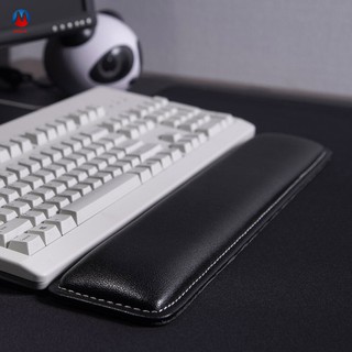 wwel PU Leather Keyboard Wrist Rest Pad Gamer PC Handguard Comfortable Game Mat for Computer (2)
