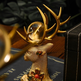 Ceramic Deer Decoration Tv Stand Wedding Gift Girlfriend (9)