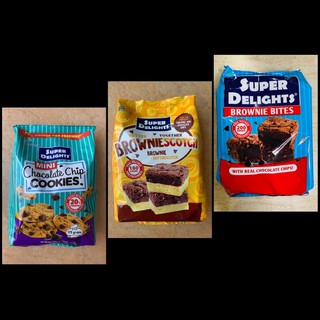 SUPER DELIGHTS BROWNIES / CHOCO CHIP / BROWNIE SCOTCH