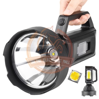 YD-899 Flashlight Searchlight Function of Power Bank Side Lighting & Battery Indicator