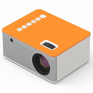 ℗✇﹍UC28D Mini Projector LED Portable Home USB Mobile Phone 10 ANSI 480*272 TF card AV IR 5V 2A U dis