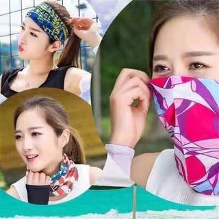 Multi Color Handkerchief Headband Scarf (RANDOM DESIGN)