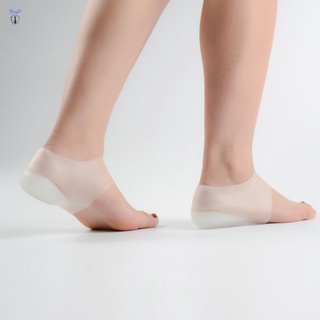 【spot goods】┋►Ym 1 Pair Invisible Height Lift Heel Pad Sock Liners Increase Insole Pain Relieve for (4)