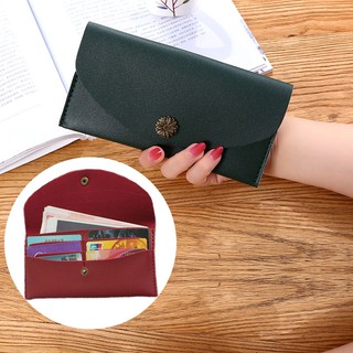 Women Long Wallet Multi-functional Korean wallets Purse Card Holder Retro Purse
