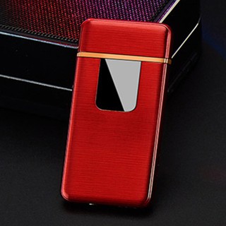 Touch Sensor USB Rechargeable Windproof Flameless Electric Cigarette Lighter (9)