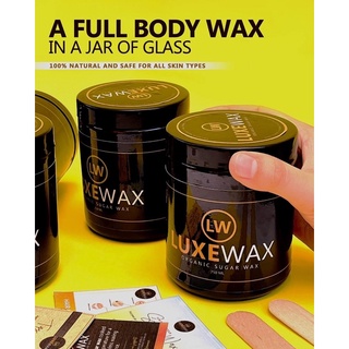 (ON HAND) Luxewax Organic Sugar Wax (3)
