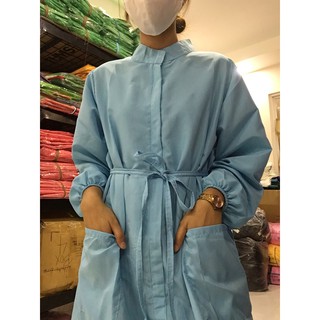 NEW PPE FASHION DRESS WITH BELT TIE RIBBON WATER REPELLENT AND WASHABLE SALE! FITS SMALL TO XL! (9)