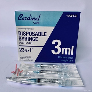 Cardinal Care Disposable Syringe - 3cc