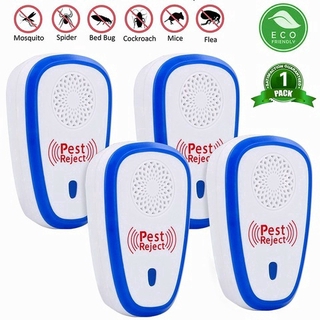 COD[₱20 OFF] New ultrasonic Electronic Mosquito Killer, Pest Control Pest Killer Ultrasonic Insect Repeller[follow prize P20]