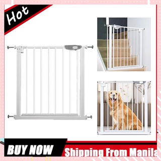 【Available】 Baby Safety Gate 78cm Security Fence Balcony Safety Stairs Guard Protect Bab