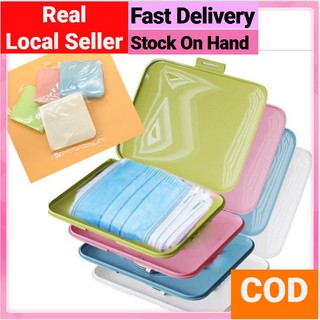 BS❤ Face Mask Container Plastic Face Mask Case Face Mask Storage Case Mask Storage Face Mask Case