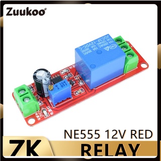 12V Delay Adjustable Timer Relay Switch Module 0-10 Second NE555 Oscillator (1)