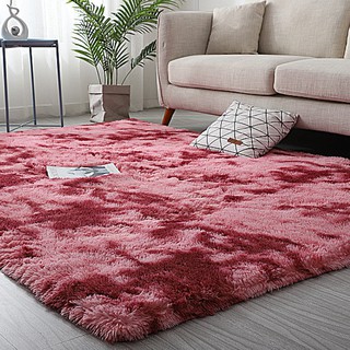 Fluffy Rugs Anti-Skid Shaggy Area Rug Living Room Non-slip Carpet Rug