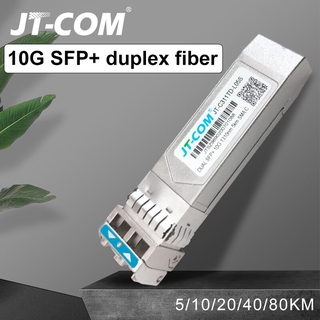 10G SFP+ duplex LC SFP Module Single Mode 2~80km Optical Fiber Module 1310nm with Cisco/Mikrotik (1)