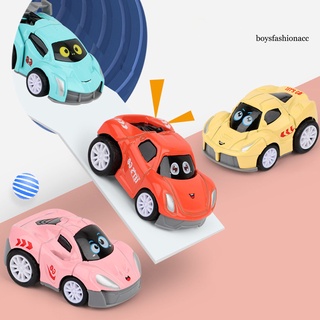 【Ready Stock】BBE--4Pcs Pull Back Car Fall-resistant Children Toys Alloy Mini Cartoon Vehicle Kids Gi