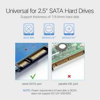 Ugreen 2.5HDD Case SATA to USB3.0 Adapter External Enclosure (6)