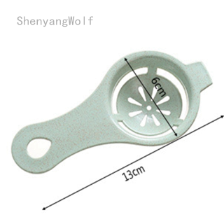 ShenyangWolf Egg Yolk Separator Tool Easy Cooking White Sieve Plastic Kitchen Gadget