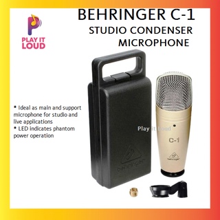 BEHRINGER C-1 STUDIO CONDENSER MICROPHONE