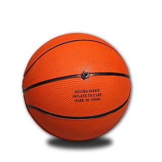 Mini Yellow Basketball Rubber Training Small Size for Indoor Mini Basketball